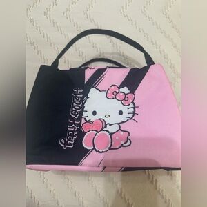 Hello Kitty Pink and Black lunch bag